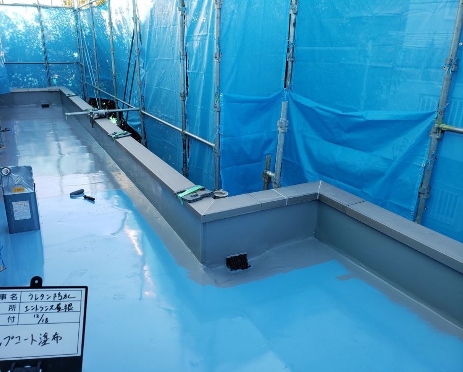 防水工事（ベランダ・屋上・バルコニー）で耐久性の高い防水仕上げ