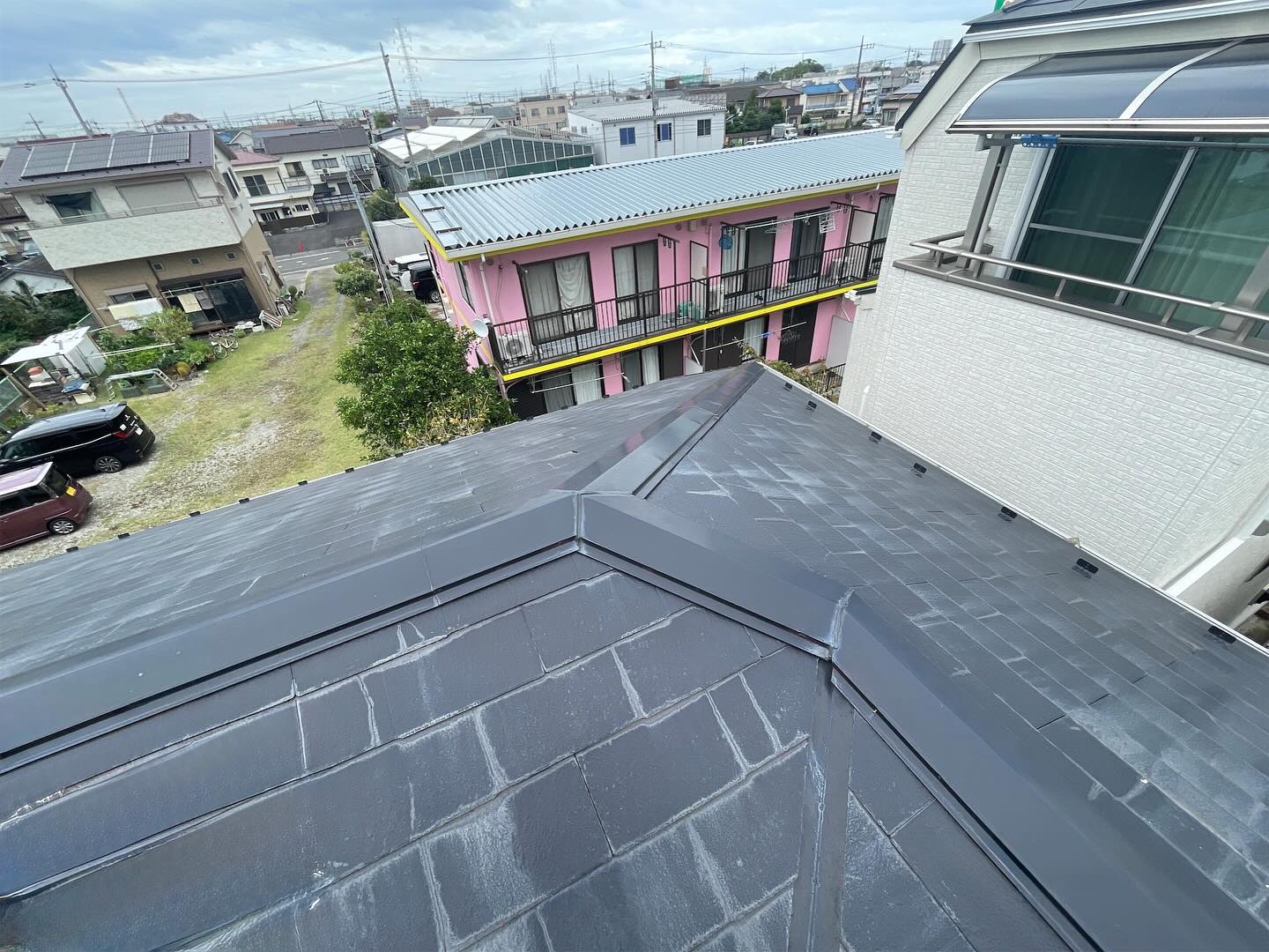 足立区 S様邸　屋根カバー工法