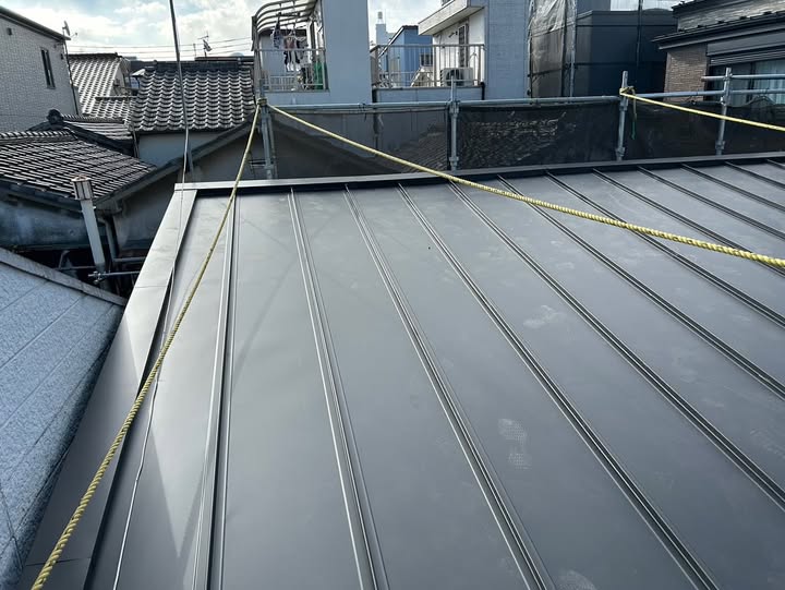 屋根カバー工法 施工後