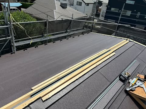 屋根の葺き替え工事