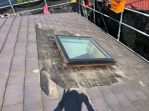 屋根の破損