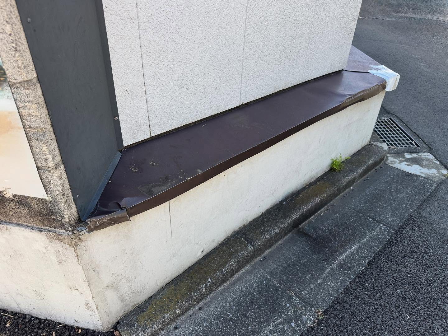 西東京市 M材木店事務所　板金工事