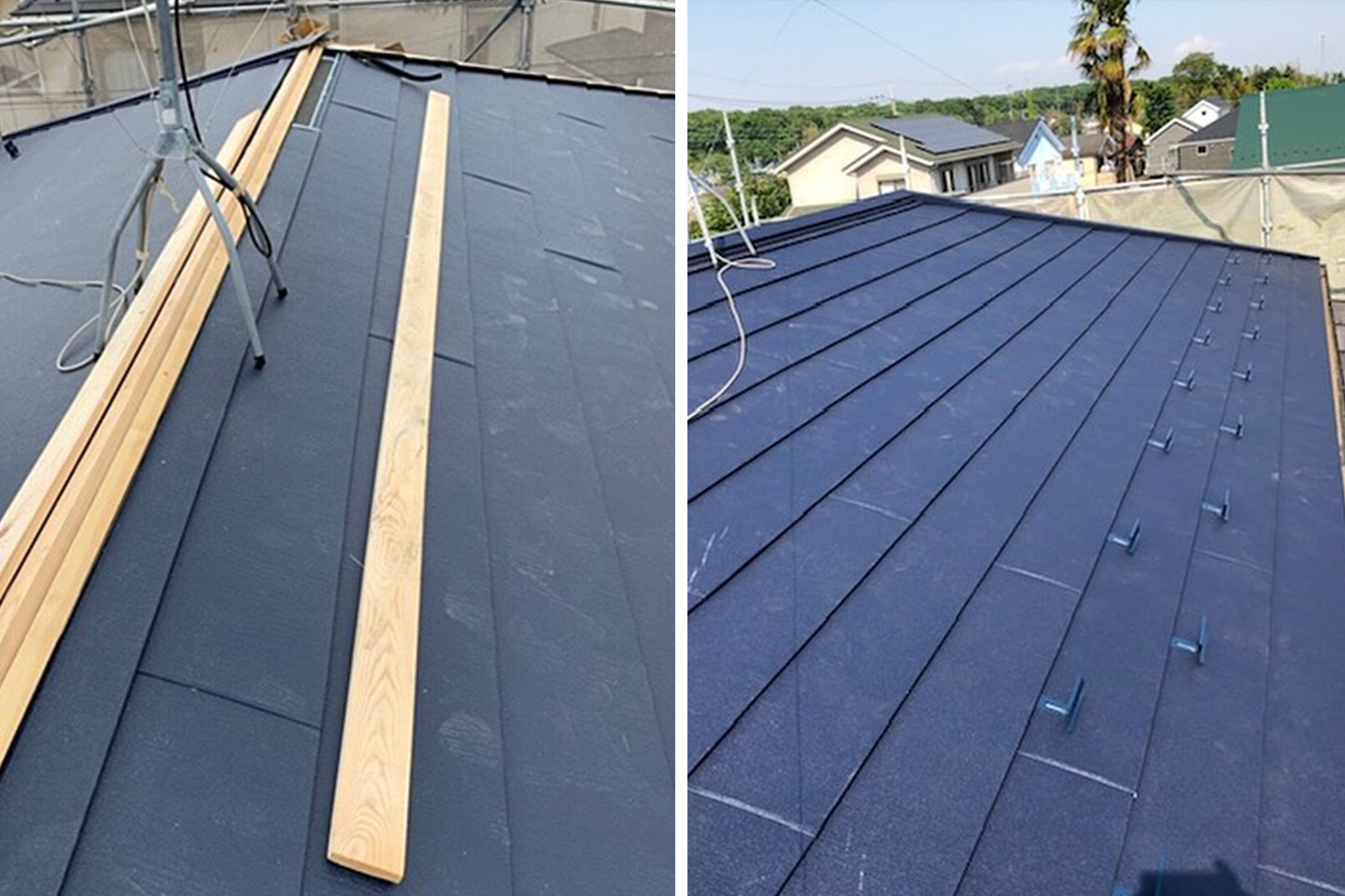 屋根葺き替え工事