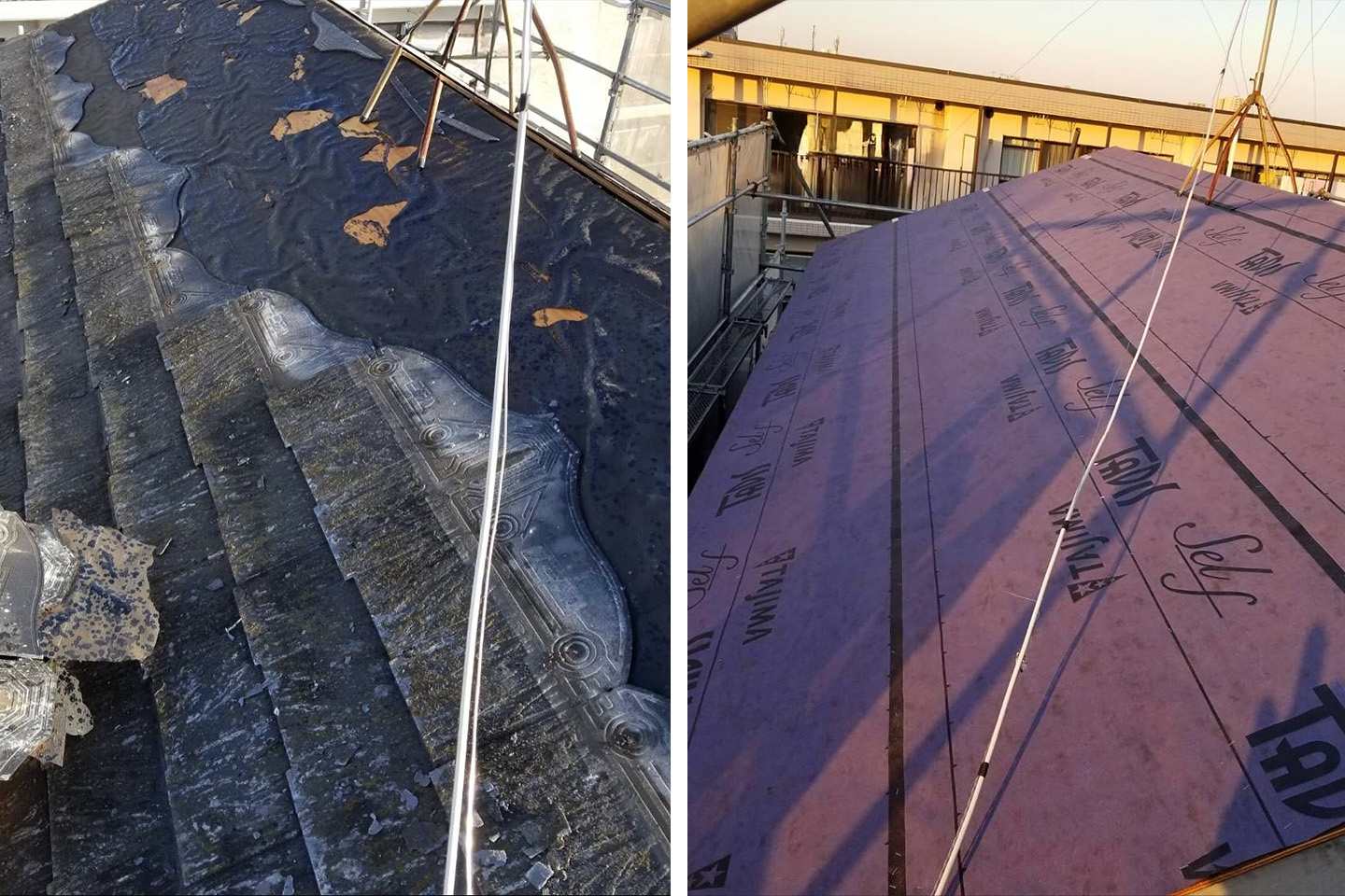 府中市 M様邸　葺き替え工事・外壁塗装工事・シール工事