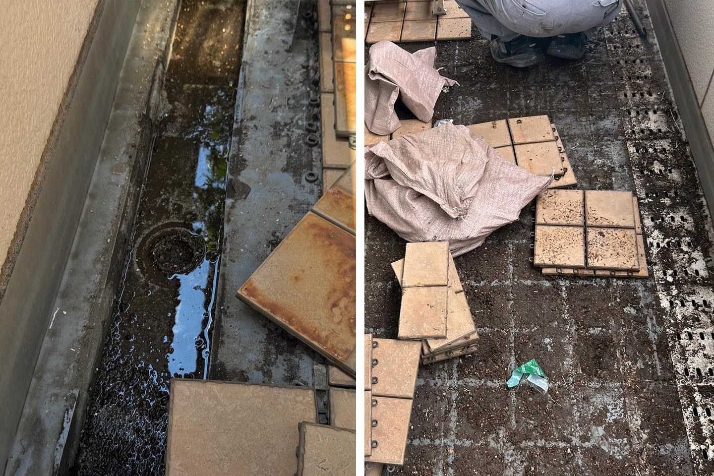 バルコニー防水改修工事